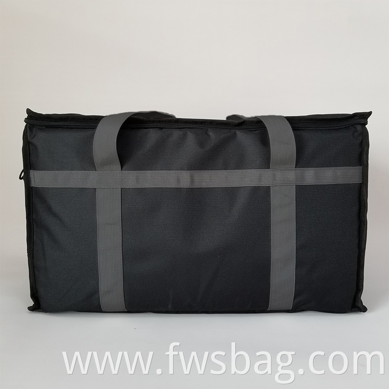 Professional Water Resistant Hot/Cold Thermal Carrier Insulated Commercial Food Delivery Bag food delivery cooler bag